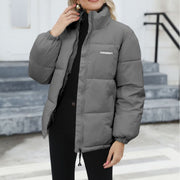 Winter Windproof Down Cotton Coat - Women's Casual Jacket